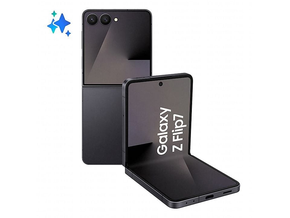Samsung Galaxy Z Flip7 12+512GB 6.9" 5G Colore Nero Garanzia Europa 24 Mesi