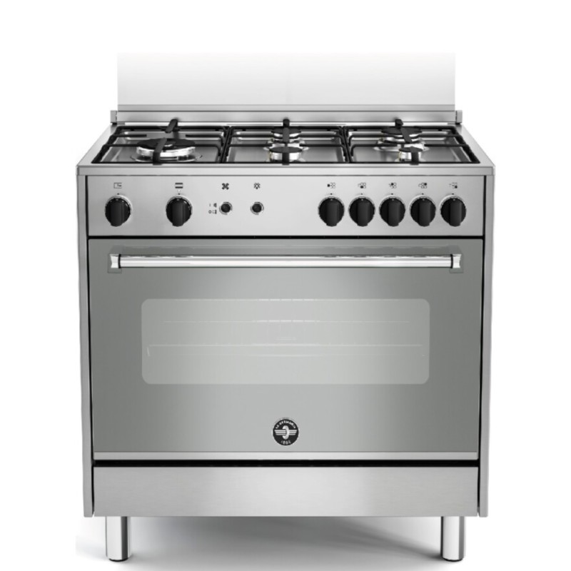  Bertazzoni La Germania Americana AMN965LGXV Cucina 90x60 5 Fuochi Forno a Gas Ventilato