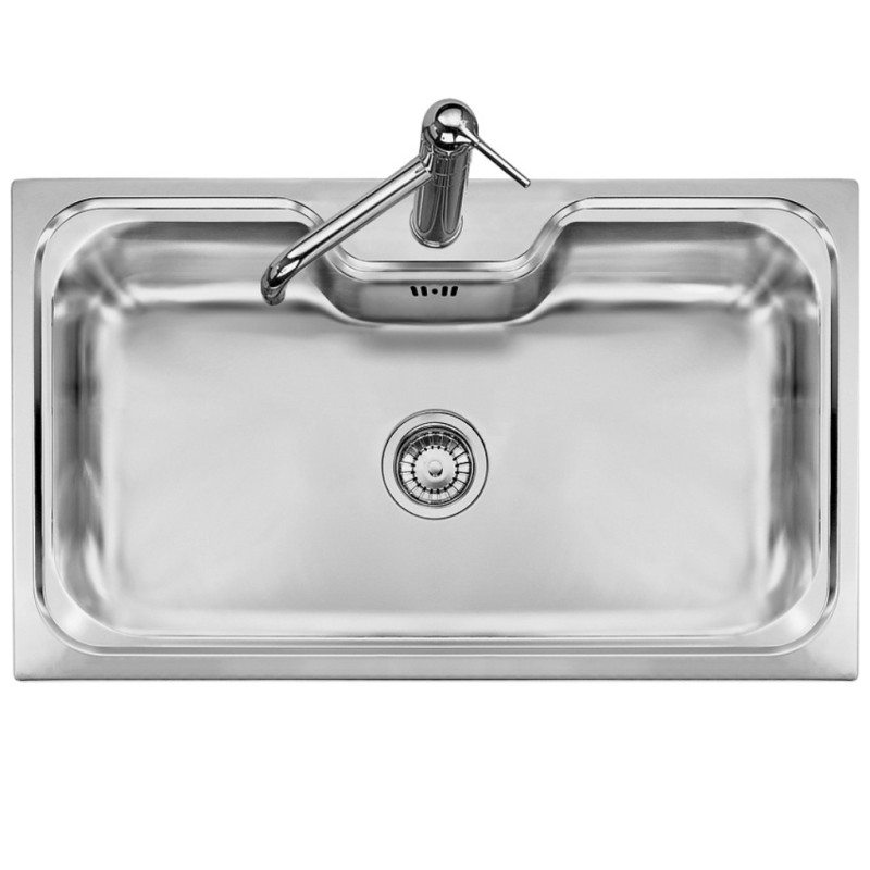  Plados Telma VI08600 - VINTAGE Lavello incasso cm. 86 x 50 - inox 1 vasca