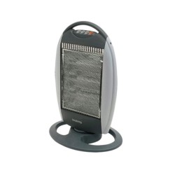  Innoliving INN-577 stufetta elettrica Interno Nero, Grigio 1200 W Riscaldatore di ambienti elettrico alogeno