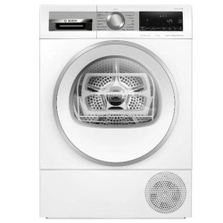  Bosch WQG245AEIT Asciugatrice a pompa di calore 9 kg Condensatore autopulente Bianco Classe A++