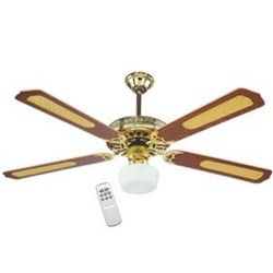 DCG DCG Eltronic VE CRD43 TL Ventilatore a pale da tetto colore marrone oro