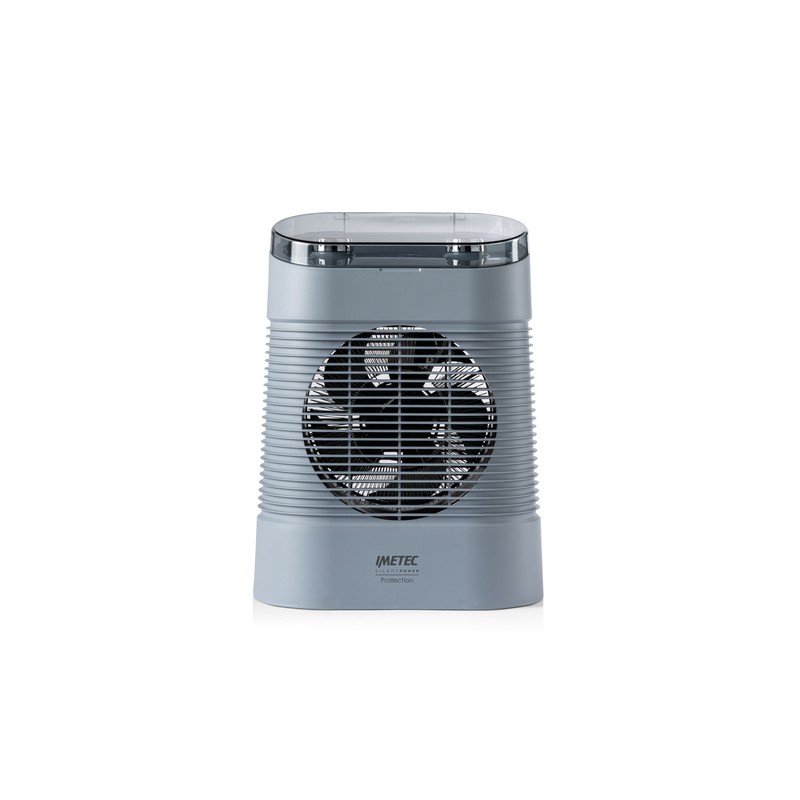 IMET Imetec 4029 Termoventilatore Silent Power Protection, Silenzioso, Timer spegnimento programmabile, 2100 W