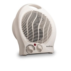 INLV Innoliving INN-580 stufetta elettrica Interno Bianco 2000 W Riscaldatore ambiente elettrico con ventilatore