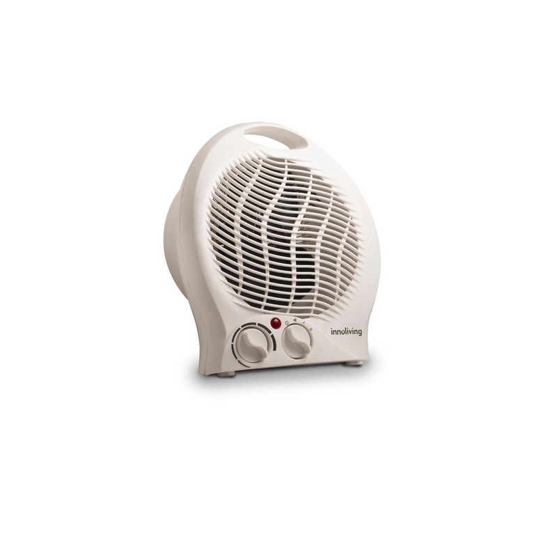 INLV Innoliving INN-580 stufetta elettrica Interno Bianco 2000 W Riscaldatore ambiente elettrico con ventilatore