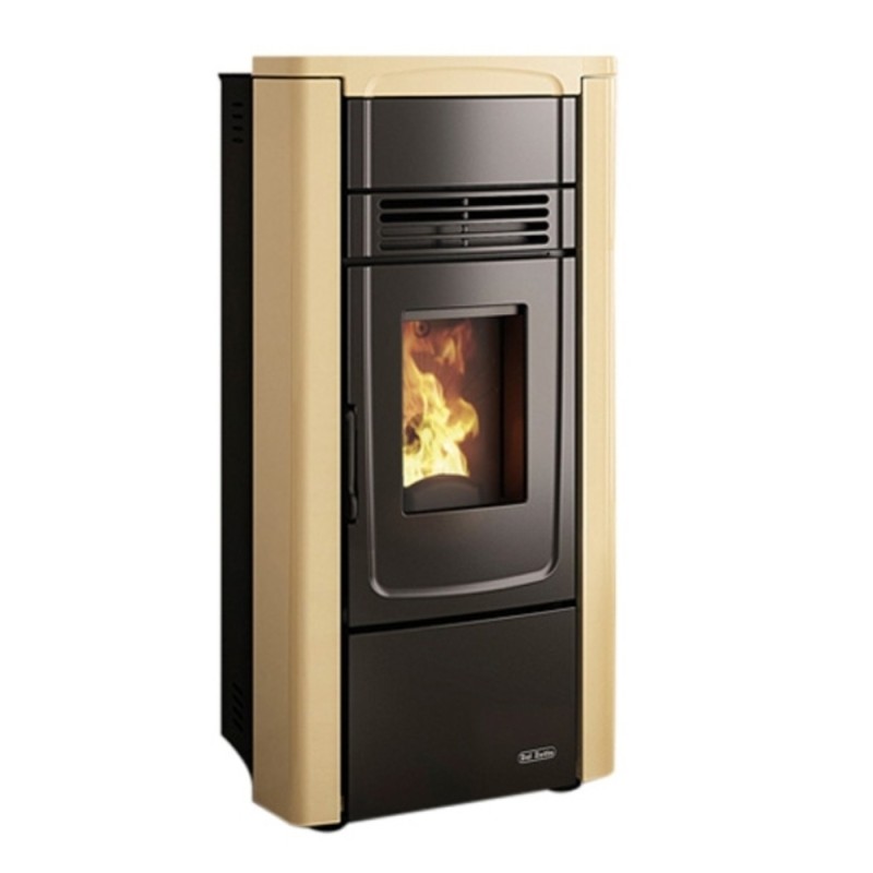 DALZOT Dal Zotto Gabry Elite Evo Stufa a Pellet 8 Kw Avorio (001281254)