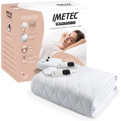 IMET Imetec 16729 Scaldasonno Adapto maxi coprimaterasso matrimoniale 195x165 cm