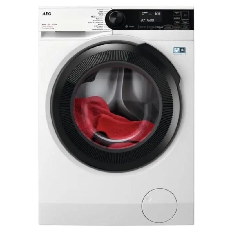 AEG AEG LWR7D966OB Lavasciuga 9/6 Kg Centrifuga 1600 Giri Libera installazione Classe D colore Bianco