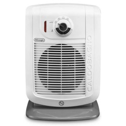 DELO De’Longhi Caldobagno HBC 3030 Bianco 2000 W Riscaldatore ambiente elettrico con ventilatore