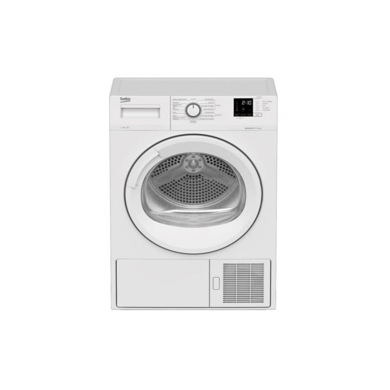 BEKO Beko DRX1023W Asciugatrice 10 kg Libera installazione Caricamento frontale Pompa di calore 15 programmi Classe A++