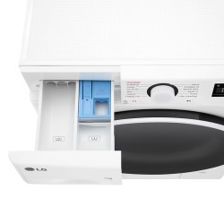 LG LG F4R5011TSWW Lavatrice 11 kg Centrifuga 1400 Giri Motore inverter Vapore AI DD TurboWash Classe A-10%