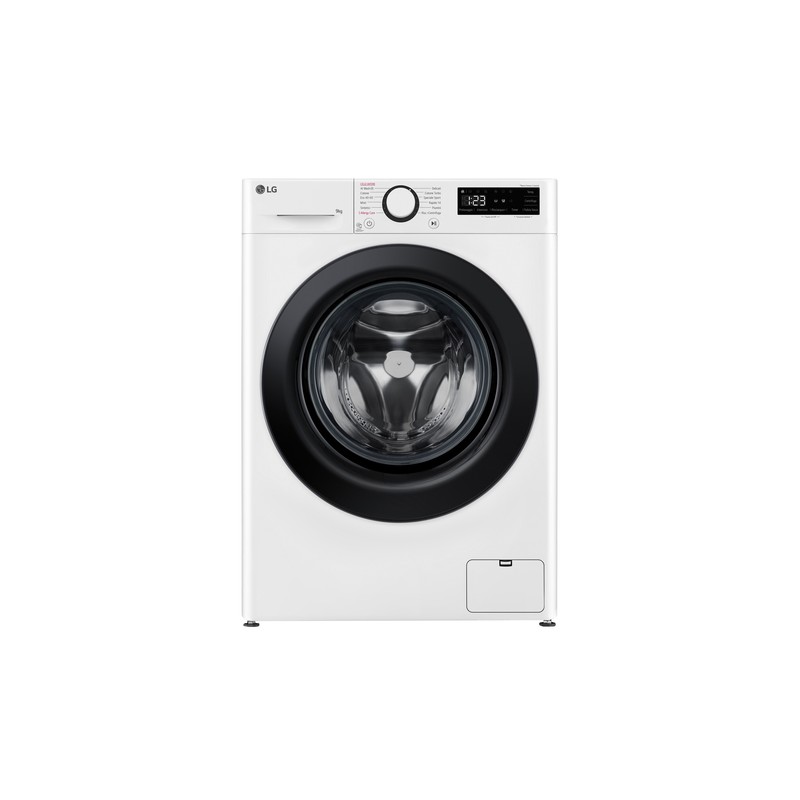 LGE LG F4R3009NSWB Lavatrice 9kg Centrifuga 1400 Giri Motore Inverter Funzione Vapore AI DD Classe A-10%