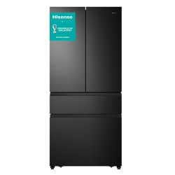 Hisense Hisense RF540N4SBF2 Frigorifero Side-by-Side No Frost 533 L Classe E Nero