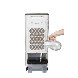 Bimar Bimar VR25 Raffrescatore d’aria Portatile Evaporativo 4 L Senza Tubo con Telecomando e funzione Purificatore colore Bianco