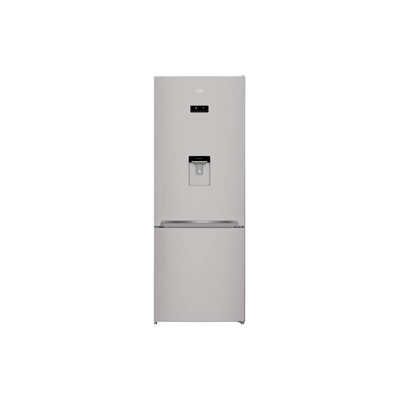 BEKO Beko RCNE560E40DSN Frigorifero Combinato Capacità 352 Litri No Frost Dispenser Acqua colore Argento Classe E