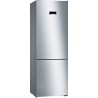 BOSC Bosch Serie 4 KGN49XLEA Frigorifero Combinato libera installazione Capacità 435 L No Frost Classe E Inox