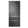 HAIE Haier HB18FGSAAA Frigorifero 4 Porte 539 L No Frost 2 Cassettoni Classe E Argento Titanio