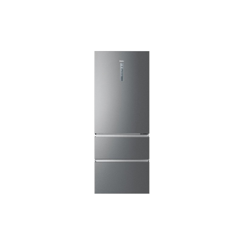 HAIE Haier HTOPMNE7193 Frigorifero Combinato Libera installazione 450 L No Frost Sistema Multi-Airflow Classe E Grigio