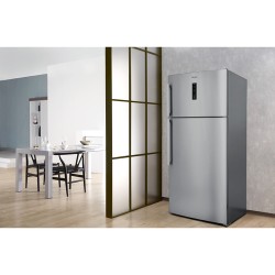 WHIR Whirlpool W84TE 72 X 2 Frigorifero Doppia porta Capacita' 587 Litri No Frost 186 cm Classe E Acciaio Inox