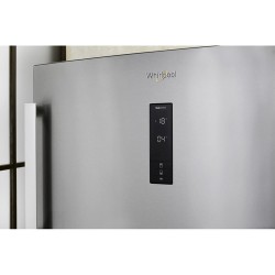 WHIR Whirlpool W84TE 72 X 2 Frigorifero Doppia porta Capacita' 587 Litri No Frost 186 cm Classe E Acciaio Inox