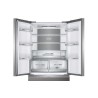 HAIE Haier HB18FGSAAA Frigorifero 4 Porte 539 L No Frost 2 Cassettoni Classe E Argento Titanio