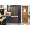 HAIE Haier HB18FGSAAA Frigorifero 4 Porte 539 L No Frost 2 Cassettoni Classe E Argento Titanio