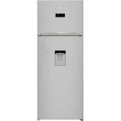 BEKO Beko RDNE455E30DSN Frigorifero Doppia Porta Capacita' 402 Litri Total No Frost 185 cm Classe F Silver