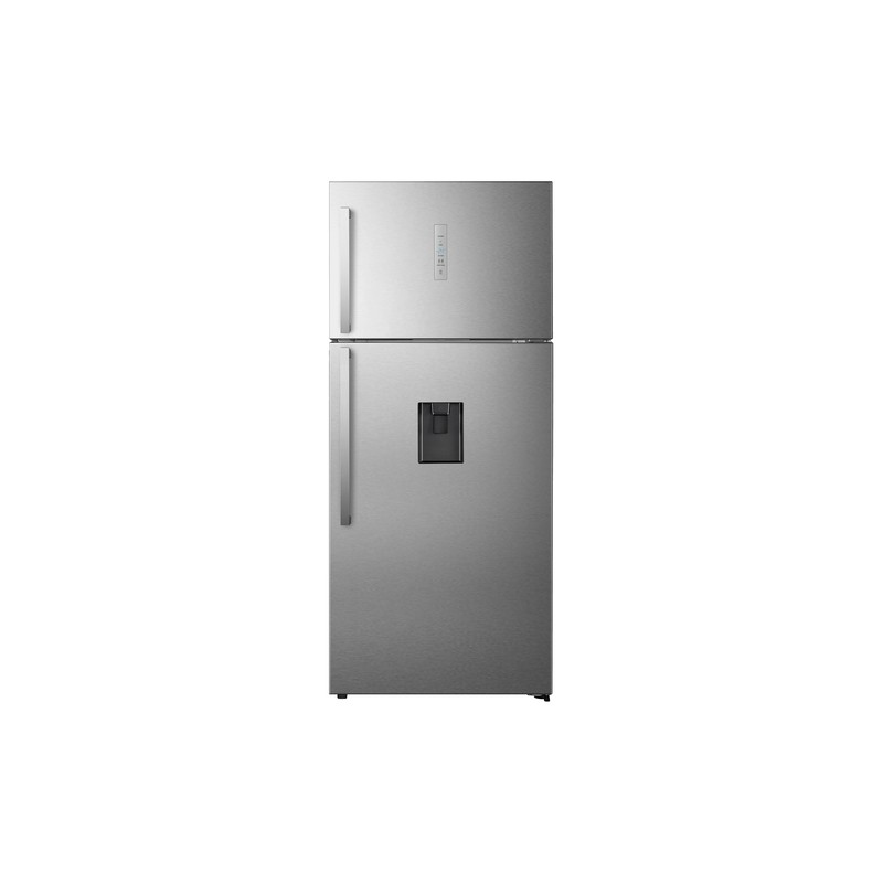 HISE Hisense RT728N4WCE Frigorifero Doppia porta con congelatore Libera installazione 552 L Classe E Metallico