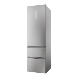 HAIE Haier HTW5620DNMG3D60 Serie 5 Frigorifero Combinato 3 Porte Capacità 414 Litri Raffreddamento No Frost Classe D colore Arge