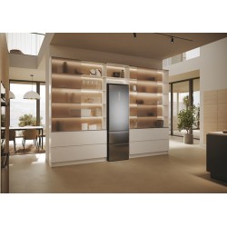 HAIE Haier HTW5620DNMG3D60 Serie 5 Frigorifero Combinato 3 Porte Capacità 414 Litri Raffreddamento No Frost Classe D colore Arge