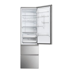 HAIE Haier HTW5620DNMG3D60 Serie 5 Frigorifero Combinato 3 Porte Capacità 414 Litri Raffreddamento No Frost Classe D colore Arge