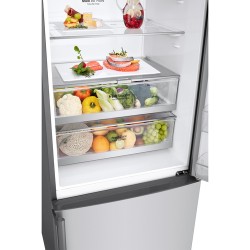 LGE LG GBB567PZCMB Frigorifero Combinato Libera installazione 462 L Total No Frost Wi-Fi Classe energetica E Inox