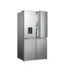 Hisense Hisense RQ758N4SWSE Frigorifero Side-by-Side Libera installazione 606 L Total No Frost Classe E Inox