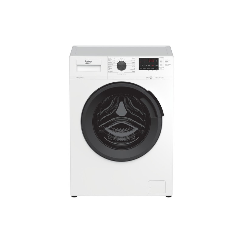 BEKO Beko WTX91482AI-IT Lavatrice 9 kg Centrifuga 1400 Giri Inverter Classe A colore Bianco