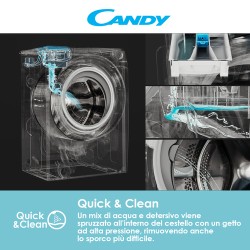 CAND Candy RapidÓ RO14146DWMCT/1-S Lavatrice 14 kg Centrifuga 1400 Giri/min Inverter Vapore Wi-Fi Classe A