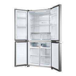 HAIE Haier Cube 83 Serie 3 HCR3818ENMM Frigorifero Americano Multidoor Capacità 467 Litri No Frost Classe E colore Inox Platino