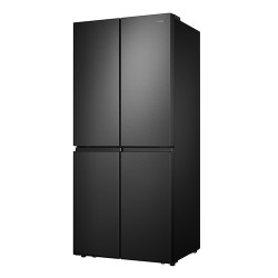 Hisense Hisense RQ563N4SF2 Frigorifero 4 Porte Multidoor Libera installazione 454 L Classe E Nero