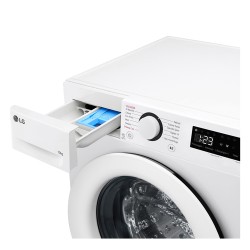 LGE LG F4R3010NSWW Lavatrice 10kg Centrifuga 1400 Giri Inverter Vapore AI DD Classe A-10%