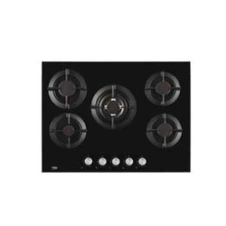 BEKO Beko HILW 75222 S Piano Cottura Nero Da incasso Gas 5 Fornello(i) da 70 Cm - HILW75222S