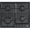 DELO De’Longhi YNF 46 ASV Piano cottura Nero Da incasso Gas 4 Fornello(i)