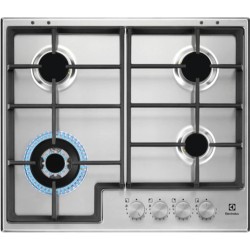 ELEC Electrolux EGS64362X Acciaio inox Da incasso 59.5 cm Gas 4 Fornello(i)