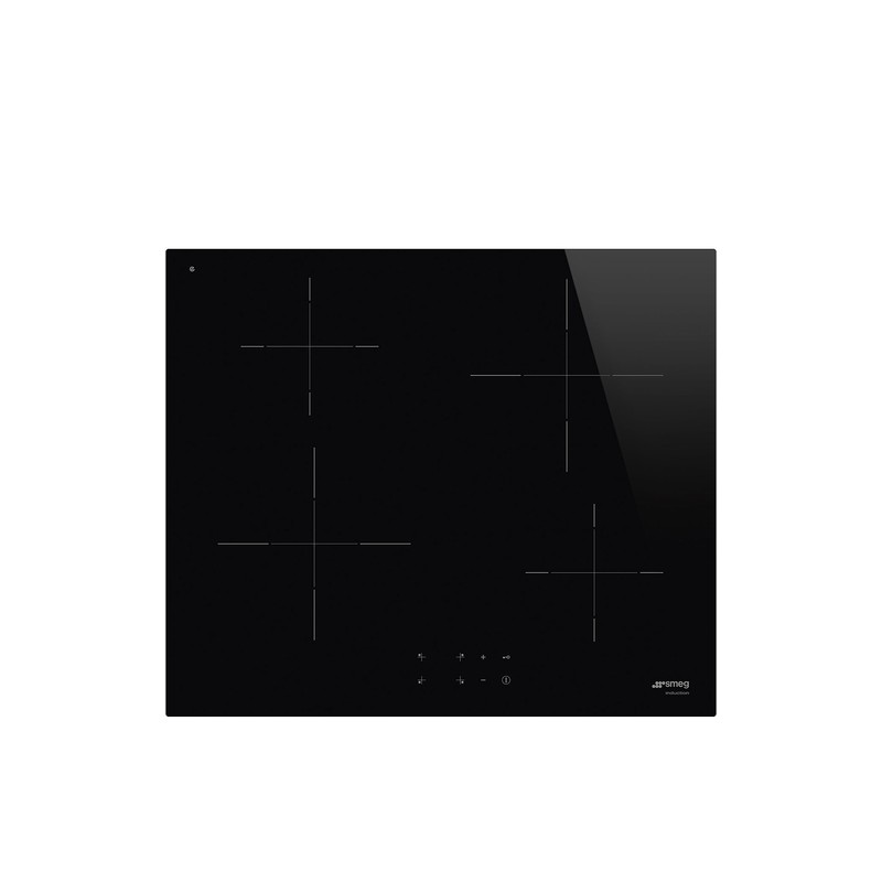 SMEG Smeg SI2641D Piano Cottura a Induzione da 60 Cm 4 Zone di cottura Nero