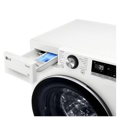 LGE LG F2R7S09TSWC Lavatrice 9 kg Centrifuga 1200 Giri Vapore Inverter AI DD TurboWash Wi-Fi Classe A-10%