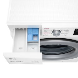 LGE LG F2WV3S7S4E Lavatrice 7 kg Slim 47.5 cm Centrifuga 1200 Giri Funzione vapore inverter Classe D