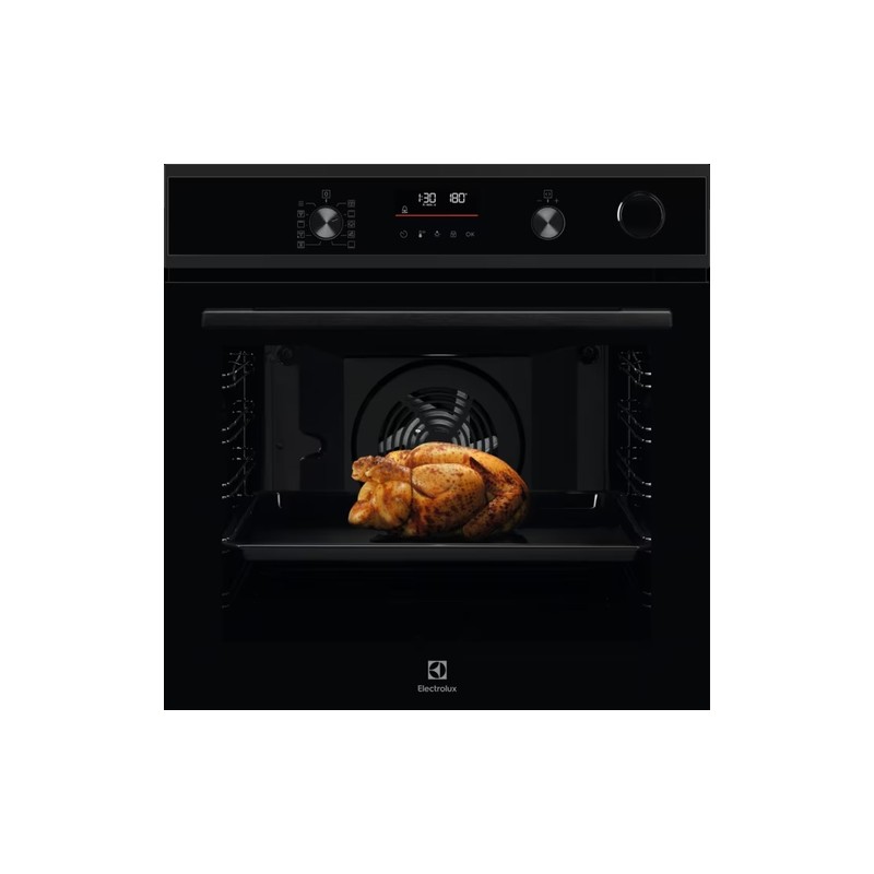 ELEC Electrolux EOC6H56H Forno Elettrico da incasso Multifunzione Vapore + Pizza 72 L Classe A+ Nero