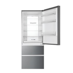 HAIE Haier HTOPMNE7193 Frigorifero Combinato Libera installazione 450 L No Frost Sistema Multi-Airflow Classe E Grigio