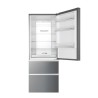 HAIE Haier HTOPMNE7193 Frigorifero Combinato Libera installazione 450 L No Frost Sistema Multi-Airflow Classe E Grigio