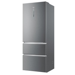 HAIE Haier HTOPMNE7193 Frigorifero Combinato Libera installazione 450 L No Frost Sistema Multi-Airflow Classe E Grigio