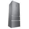 HAIE Haier HTOPMNE7193 Frigorifero Combinato Libera installazione 450 L No Frost Sistema Multi-Airflow Classe E Grigio