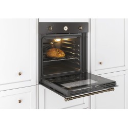 CAND Candy FCC604GH/E Forno Elettrico Ventilato da incasso Multifunzione 8 Programmi 65 L Classe A+ Nero